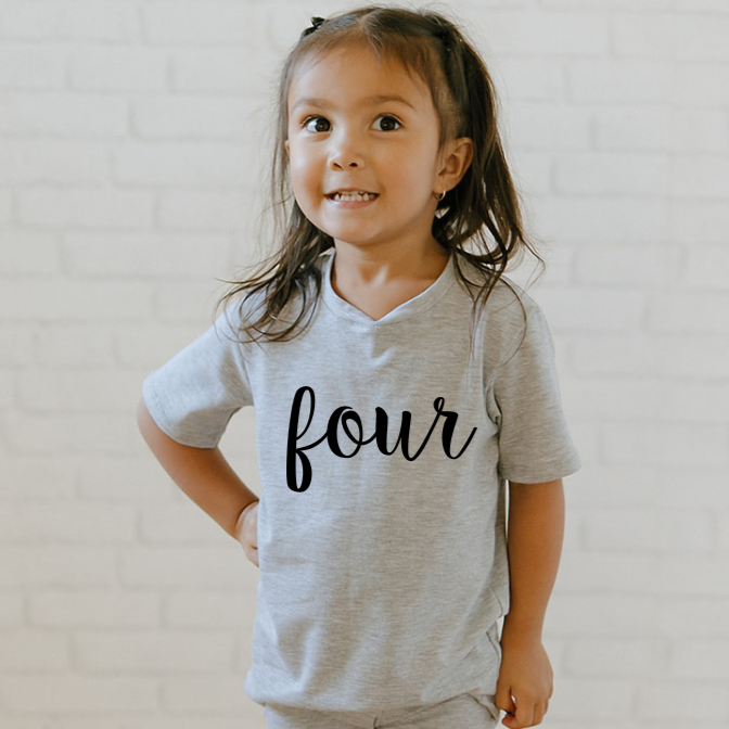 Milestone Tee Shirt - Posh & Cozy