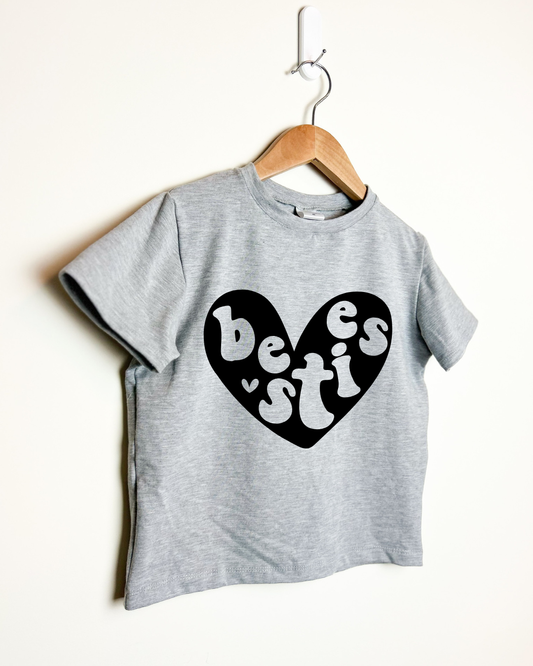 Bestie Heart Youth Tee Shirt