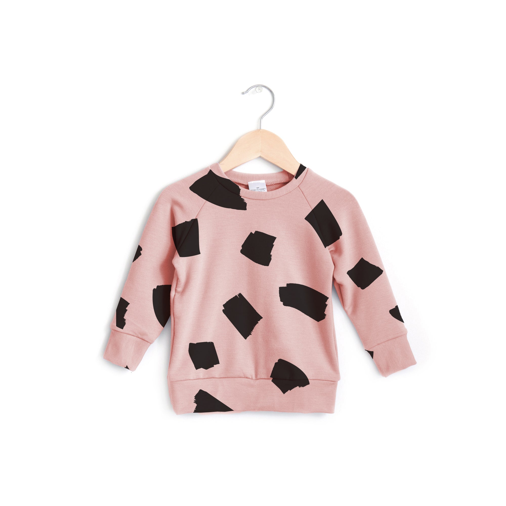 SALE! Basic Kid Printed Crewneck - Posh & Cozy