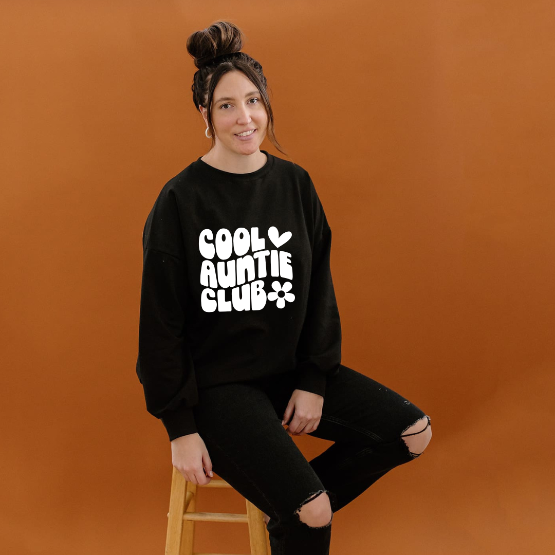 Cool Auntie Club Crewneck Women's