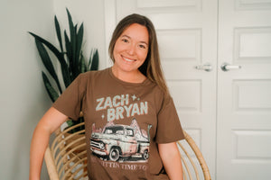 Zach Bryan Concert Tee Shirt Youth