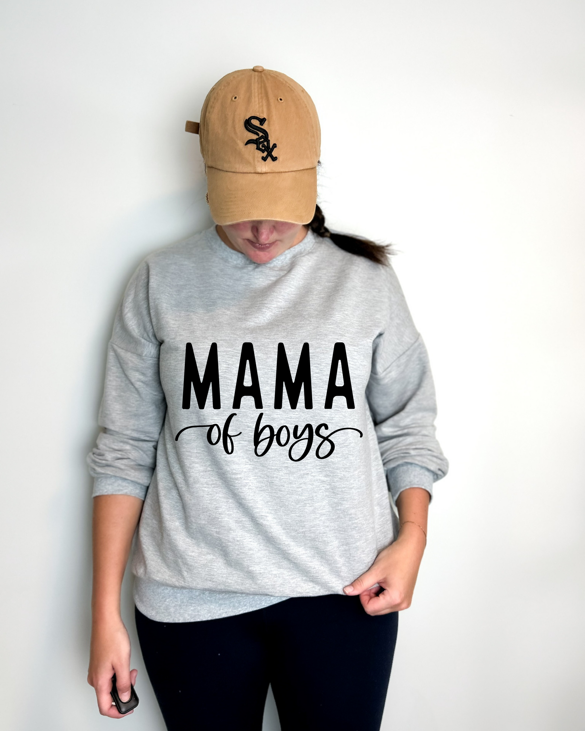 Mama of Boys Crewneck Women's