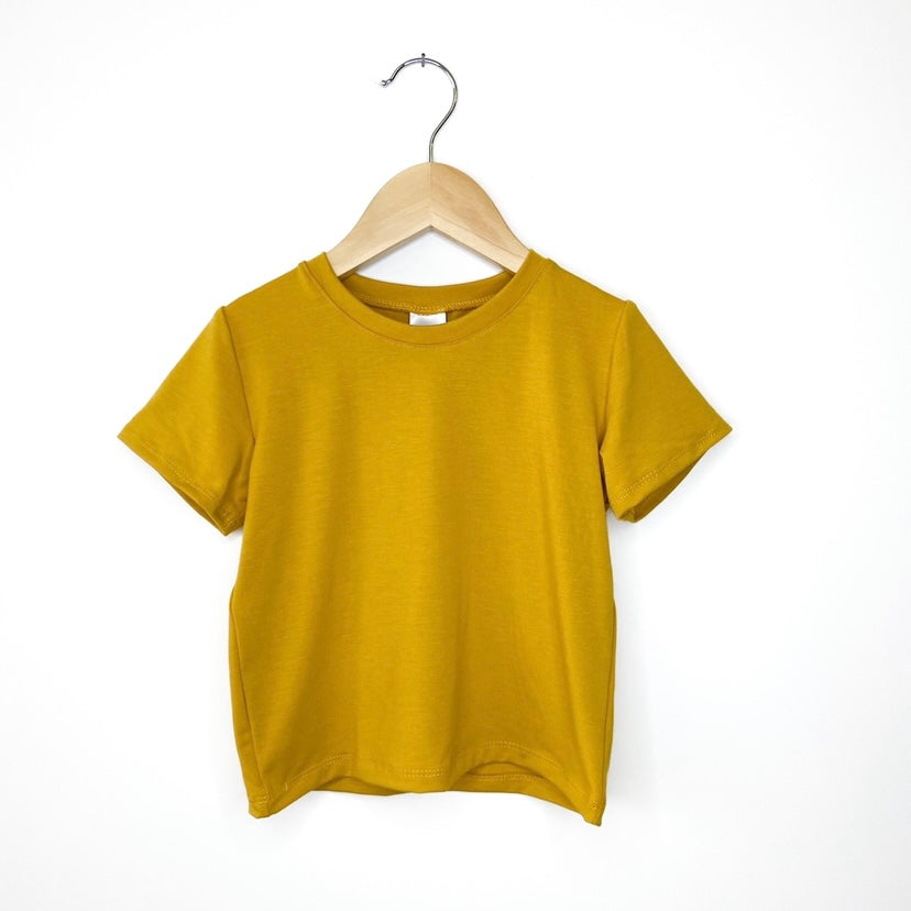 SALE! Youth Basic Solid Tee Shirt